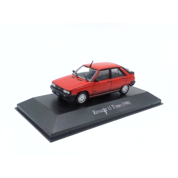 Renault 11 Turbo 1986 red - skala 1:43 - Salvat/Hachette